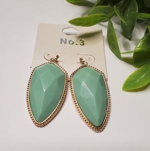 Boutique Goldtone Petal Shape Earrings NEW!